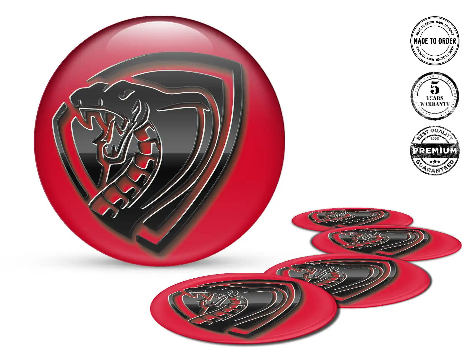 Insignias Racing Estilo Cúpula Lujo Autos